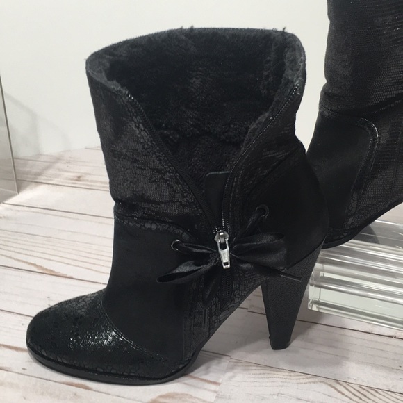 ankle boot black snakeskin metallic - Picture 12 of 16